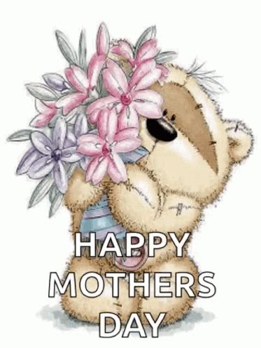 happy mothers day flowers gif happymothersday flowers sparkles
