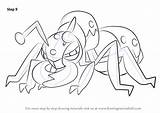 Step Durant Pokemon Draw Drawingtutorials101 Drawing Tutorials sketch template