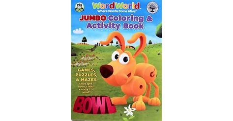 wordworld jumbo coloring activity book  wordworld pbs