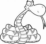 Coloring Pages Mamba Getdrawings Snakes sketch template