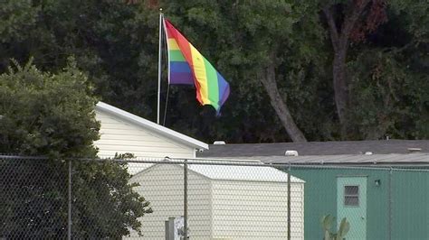 florida mobile home park threatens eviction  pride flag youtube