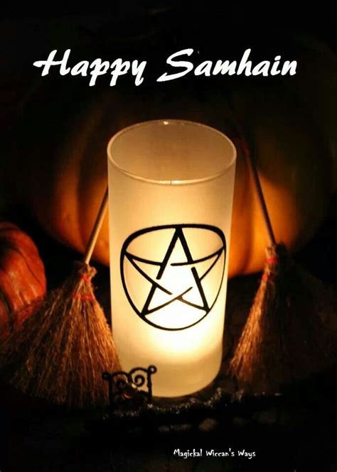 happy samhain samhain wiccan glass