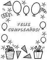 Abuela Cumpleaños Felicidades Cumple Nombre sketch template