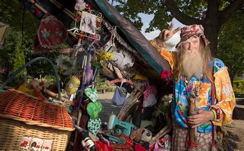 ‘grandpa Woodstock Spreads Peace And Love On A Village Green The New