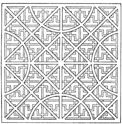 printable geometric coloring pages  kids  printable