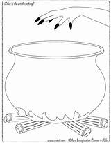 Pot Drawing Halloween Coloring Cooking Pages Grade Drawings Witch Cauldron Template Preschool Creative Printouts Templates Witches Marmite Draw Kids Creativity sketch template