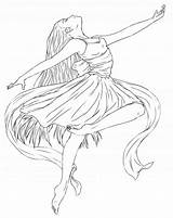 Colorir Bailarina Barbie Desenhos Lineart Ballet Dancing Comofazeremcasa sketch template
