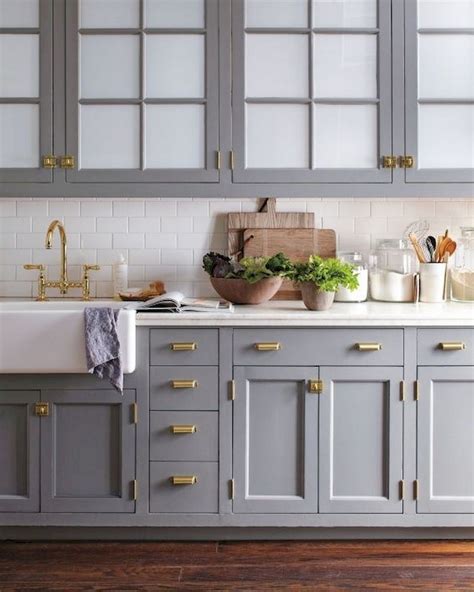 top farmhouse gray kitchen cabinet design ideas