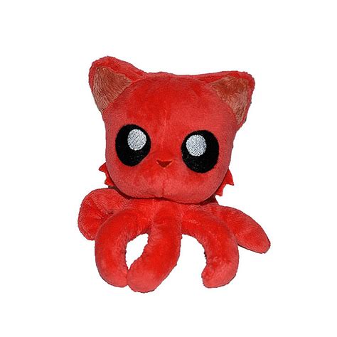 tentacle kitty     plush red oriental trading