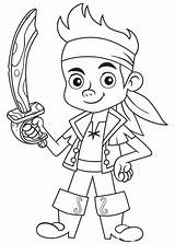 Jake Pirates Coloring Pages Land Never Patrol Paw sketch template