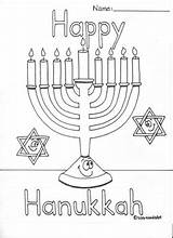 Hanukkah Dreidel Menorah Hannukah sketch template