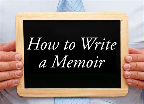 write  memoir  essential tips