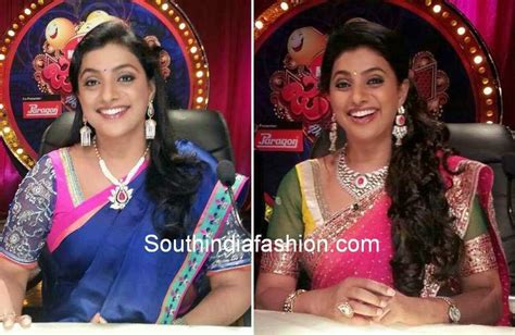 roja in designer blouses south india fashion