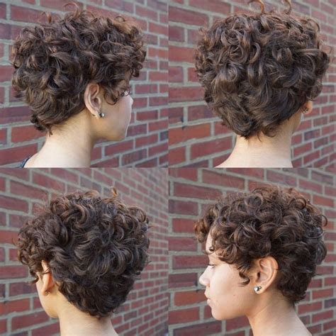 60 Most Delightful Short Wavy Hairstyles In 2020 Curly Pixie
