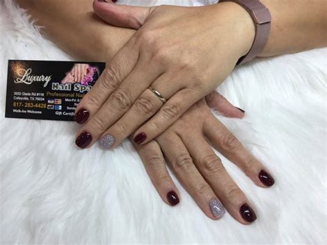 luxury nails spa    reviews  glade  colleyville