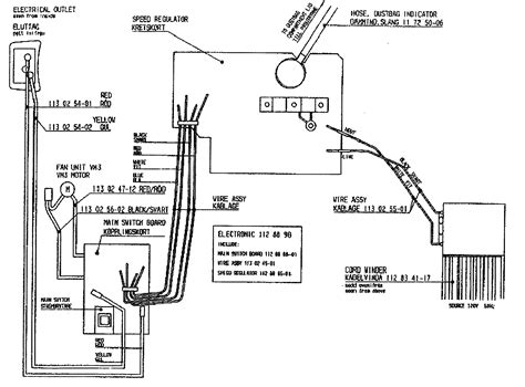 bissell vacuum cleaner motor wiring diagram