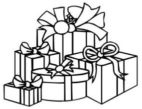 present coloring pages