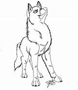 Wolf Evil Lineart Deviantart Group sketch template