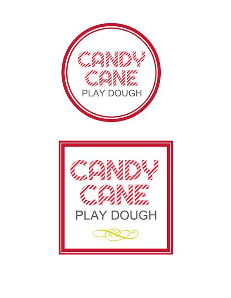 candy cane playdough  idea room