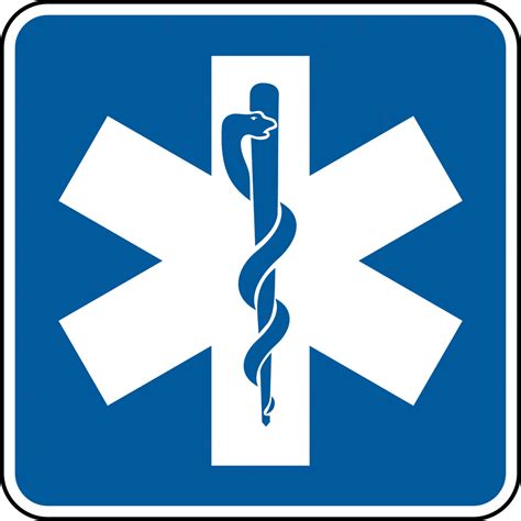 emergency medical services color clipart
