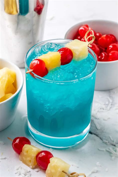 Blue Hawaiian Cocktail Tornadough Alli