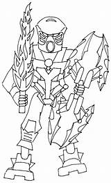 Coloring Bionicle Pages Lego Print Boys Printable sketch template
