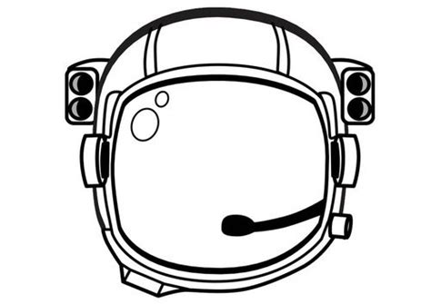 coloring page astronaut helmet space theme classroom classroom ideas
