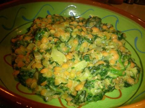spinat dal mit roten linsen rezept mit bild kochbarde