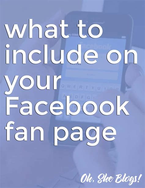 include   facebook fan page   blogs