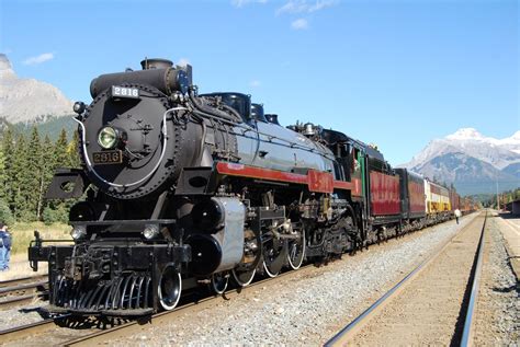old steam locomotives rockies blog blog archive cpr empress 2816 steam locomotive