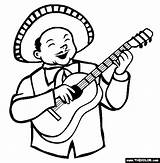 Coloring Mariachi Musician Drawing Pages Band Drawings 565px 2kb Getdrawings sketch template