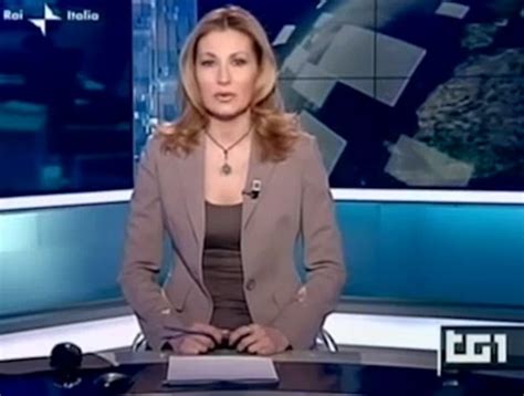 italian tv presenter criticised for wearing a crucifix and