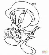 Coloring Pages French Tweety Printable sketch template