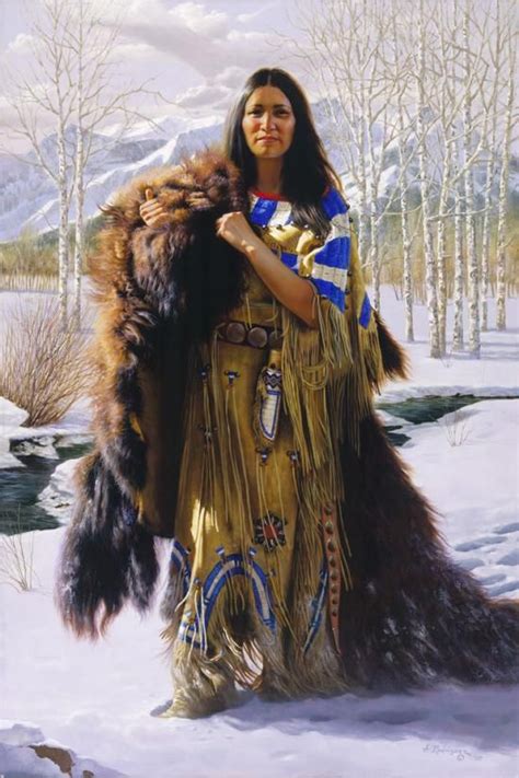 Native American Indian Women Kadın Resimleri The