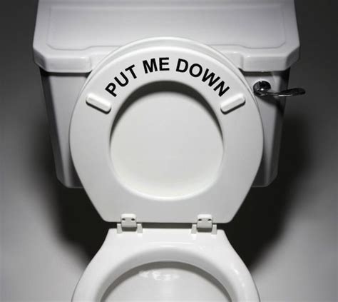 put me down decal bathroom toilet seat review