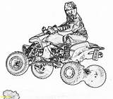 Wheeler Coloring Atv Quad Clipart Four Sketch Drawing Pages Rider Printable Color Sheet Drawings Paintingvalley Cliparts Clip Sketches Library Webstockreview sketch template