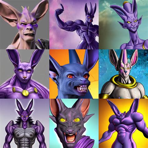 hyper realistic rendering  lord beerus stable diffusion openart