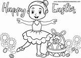 Easter Dance Ballet Coloring Preschool Sheet Songs Top Resources sketch template