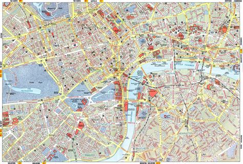 city map  london mapsofnet