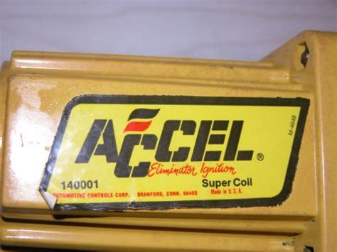 sell accel super coil  universal high performance  volt race ignition  milwaukee