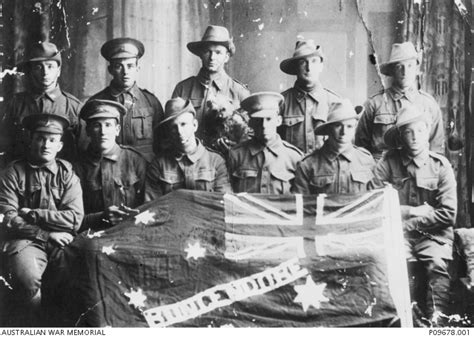 Group Portrait Of Bungendore Servicemen In The 55th And 56th Battalions