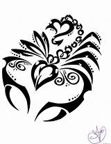 Scorpio Scorpion Tattoo Tribal Tattoos Designs Girly Symbol Zodiac Drawing Kokopelli Family Jennalee Exceptional Sign Meaning Line 500tattoos Getdrawings Symbols sketch template