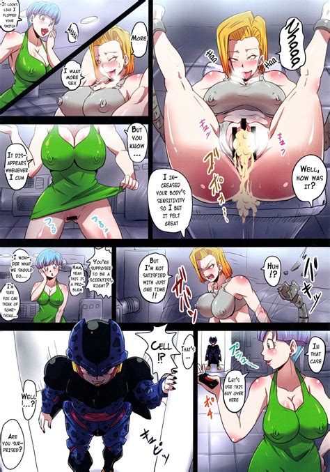 Rule 34 After Sex Android 18 Breasts Bulma Briefs Cell