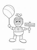 Freddy Freddys Printable Coloringpages101 sketch template