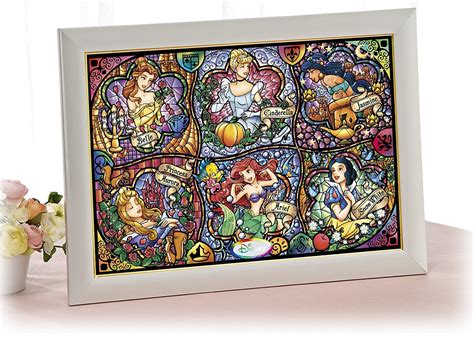 disney stained art jigsaw puzzle jigsaw puzzles  adults