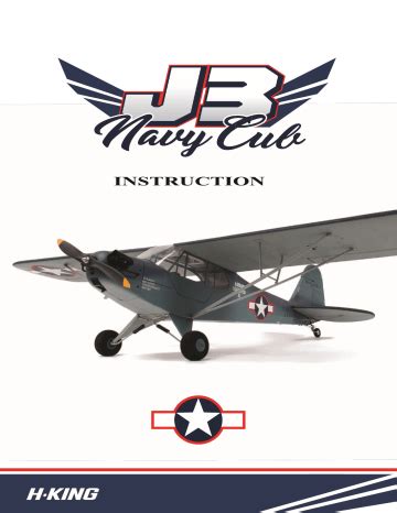 hobbyking  navy cub instruction manual manualzz