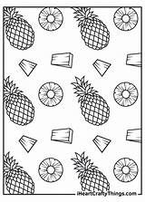 Pineapple Pineapples Iheartcraftythings sketch template