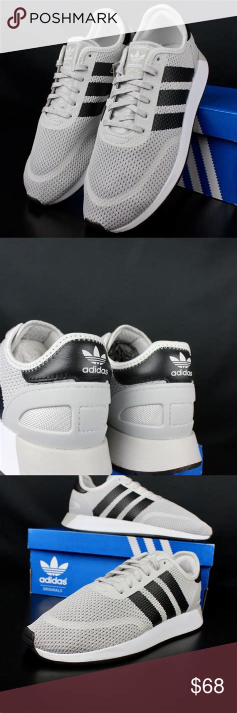 adidas grey  black white   grey adidas adidas sneakers adidas