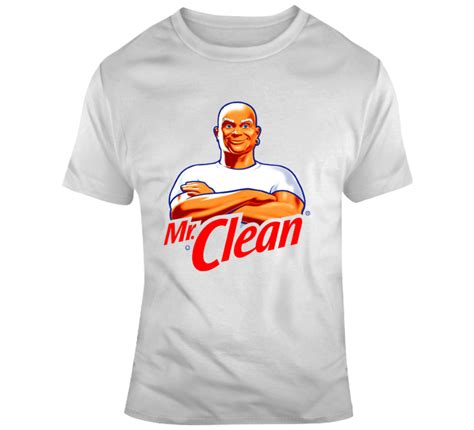 Mr Clean Logo Cleaning Product Fan T Shirt