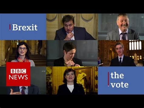 brexit   mps vote bbc news youtube